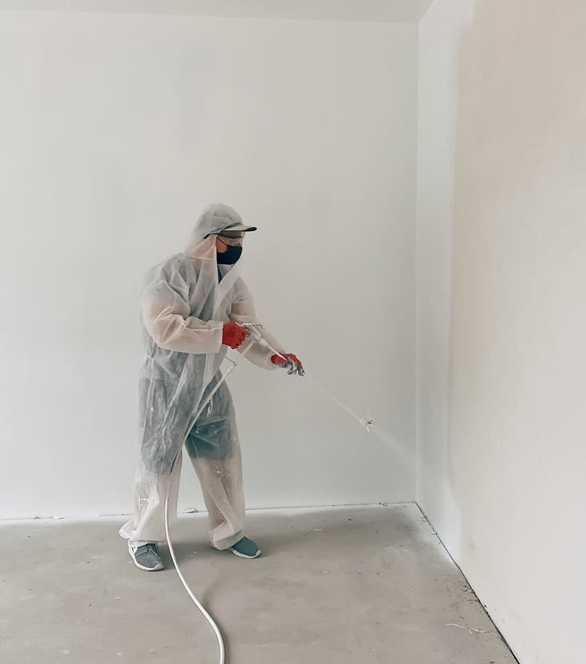 Paint spraying